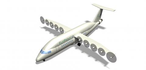 hybrid-electric aircraft, green deal, eu project