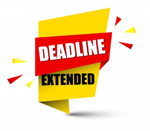 deadline extended